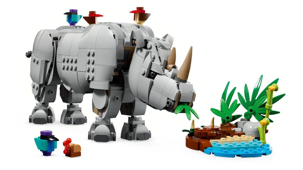 LEGO Creator 31171: Prächtiges Nashorn ab August erhältlich