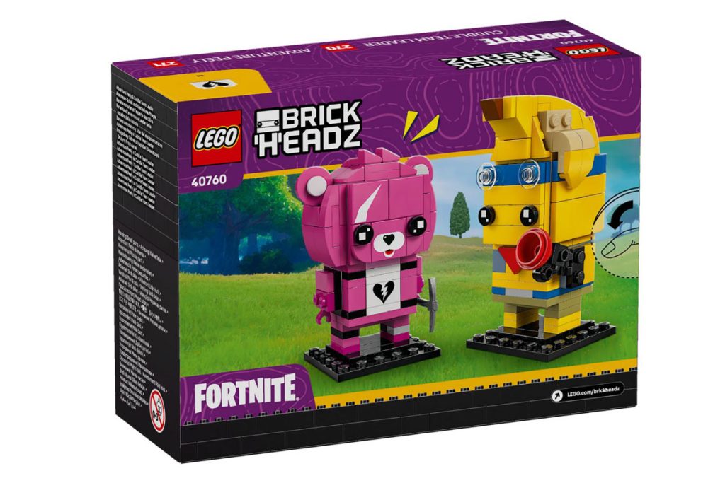 LEGO Fortnite 40760 Adventure Peely & Cuddle Team Leader