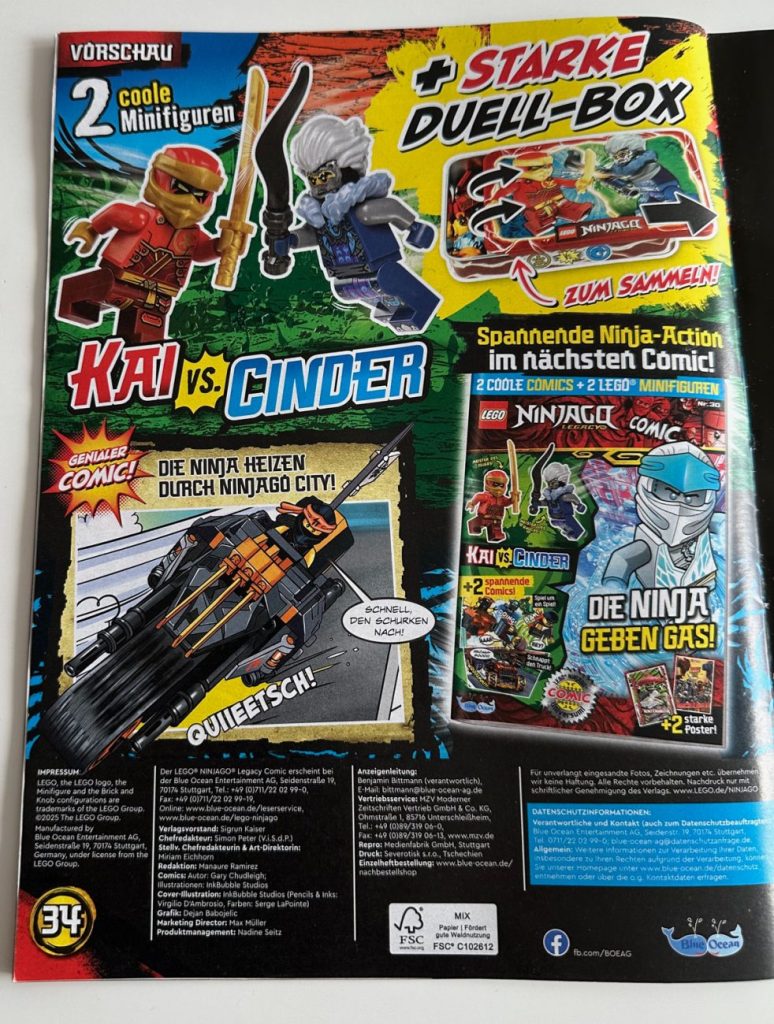 Fehlende Teile beim LEGO Magazin?