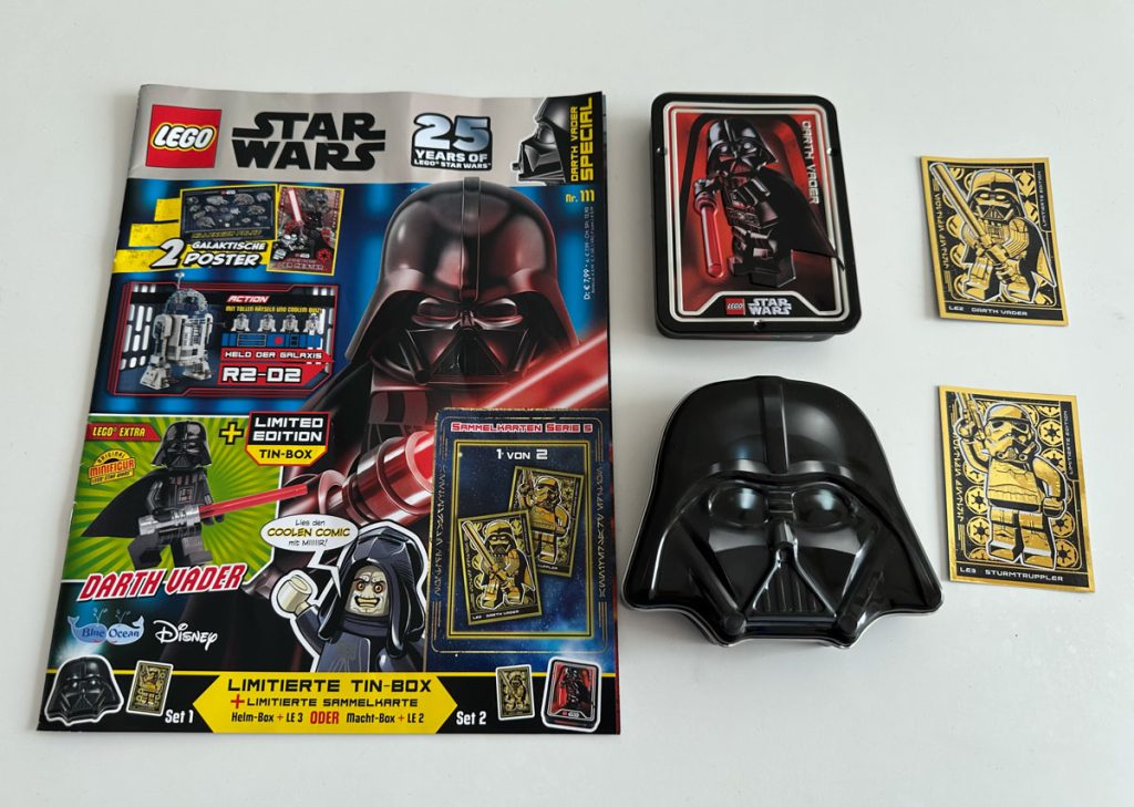 LEGO Star Wars Magazin: Ahsoka Tano Figur und Tin-Box Vorschau