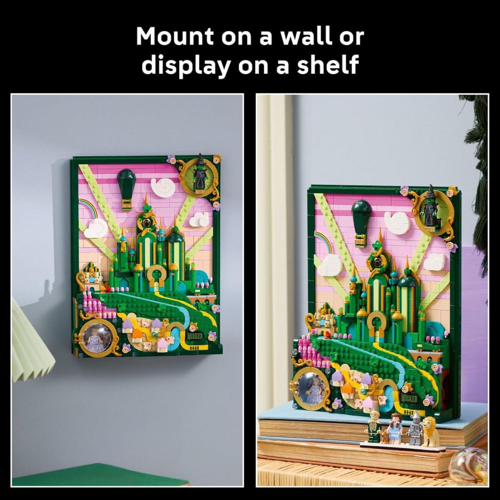 LEGO Wicked 75685 Emerald City Wall Art: September-Neuheit