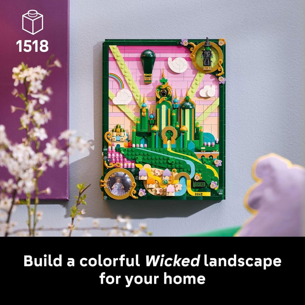 LEGO Wicked 75685 Emerald City Wall Art: September-Neuheit