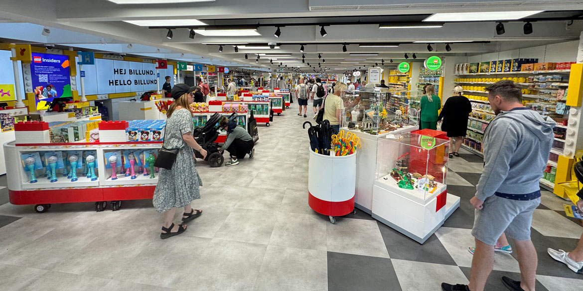 LEGOLAND Billund hat den größten LEGO Store Europas