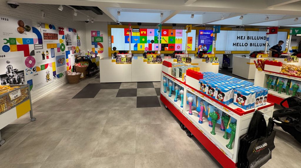 Der größte LEGO Store Europas ist im LEGOLAND Billund