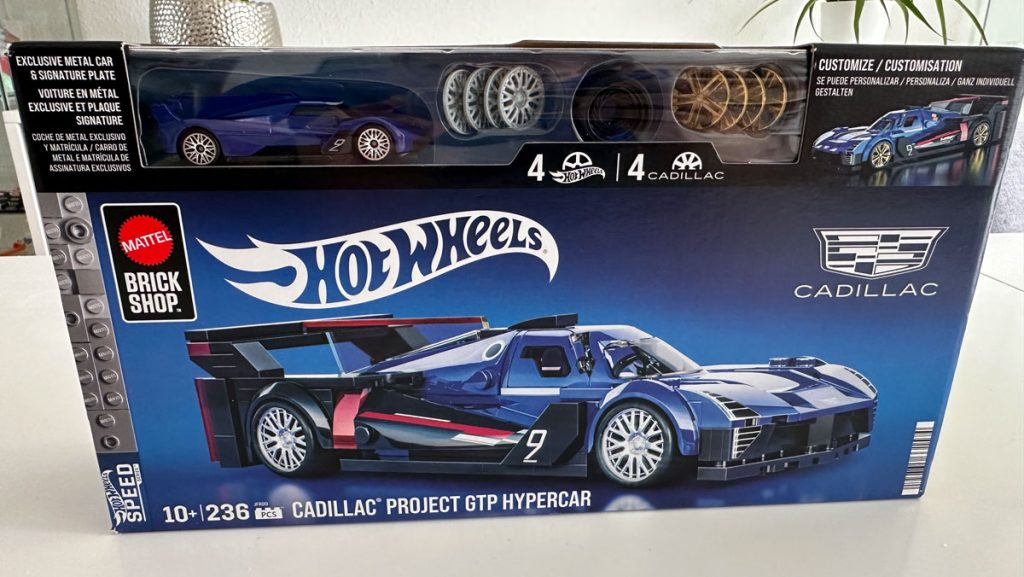 Mattel Brick Shop Hot Wheels Cadillac Project GTP Hypercar im Review