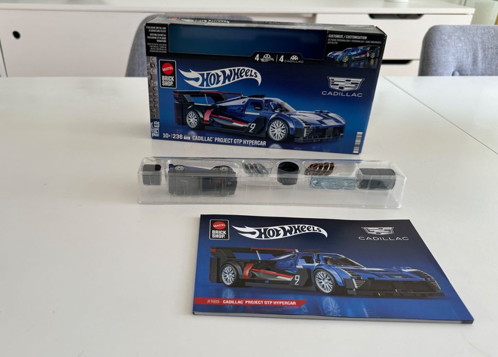 Mattel Brick Shop Hot Wheels Cadillac Project GTP Hypercar im Review (1)