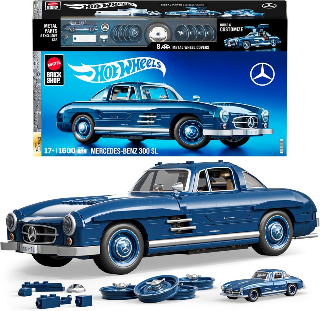 Mattel Brick Shop Top-Set Mercedes 300 SL wieder lieferbar