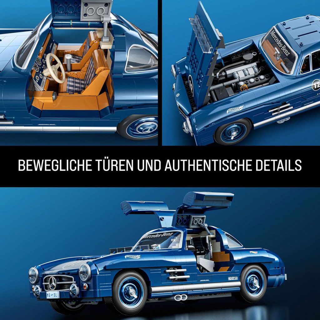 Mattel Brick Shop Top-Set Mercedes 300 SL wieder lieferbar