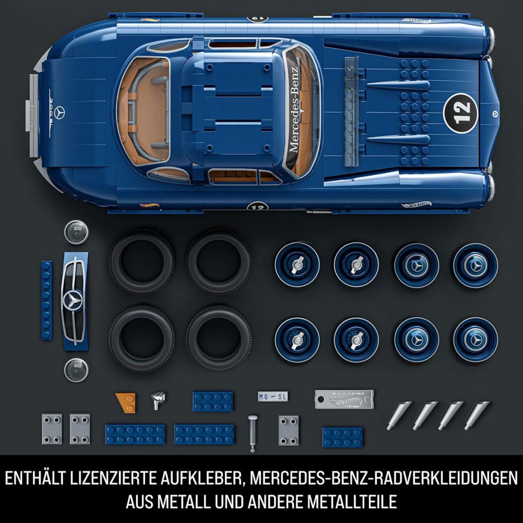 Mattel Brick Shop Top-Set Mercedes 300 SL wieder lieferbar