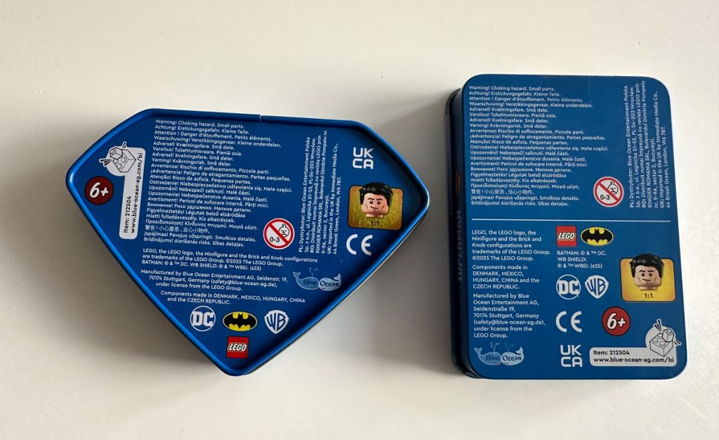 Superman Tin-Boxen im neuen LEGO Batman Magazin