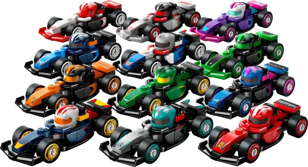Baubare LEGO Formel 1 Helme in 2026?