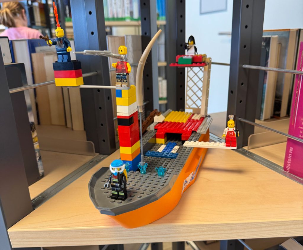 Ferienpass Aktion in Satrup: 40 kg LEGO Steine