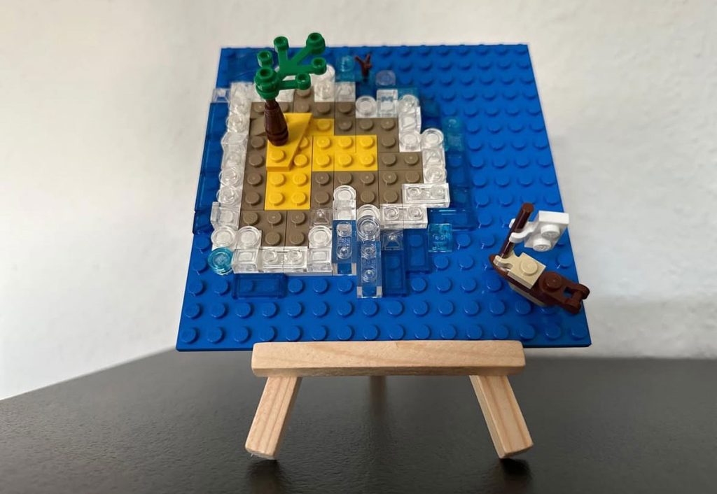 Ferienpass Aktion in Satrup: 40 kg LEGO Steine