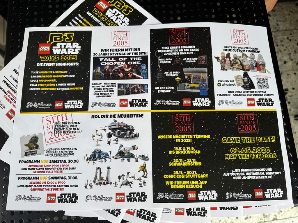 Das waren die JB Star Wars Days 2025