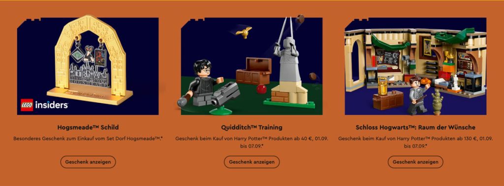 LEGO Harry Potter 40770 GWP Raum der Wünsche (Update)