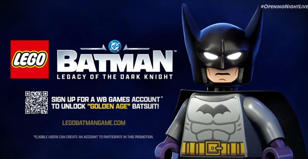 LEGO Batman 4: Erster Unlock Code