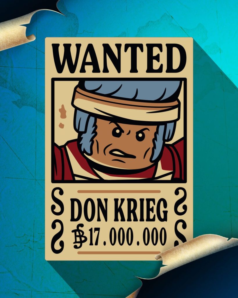 LEGO One Piece Wanted Poster zum Sammeln