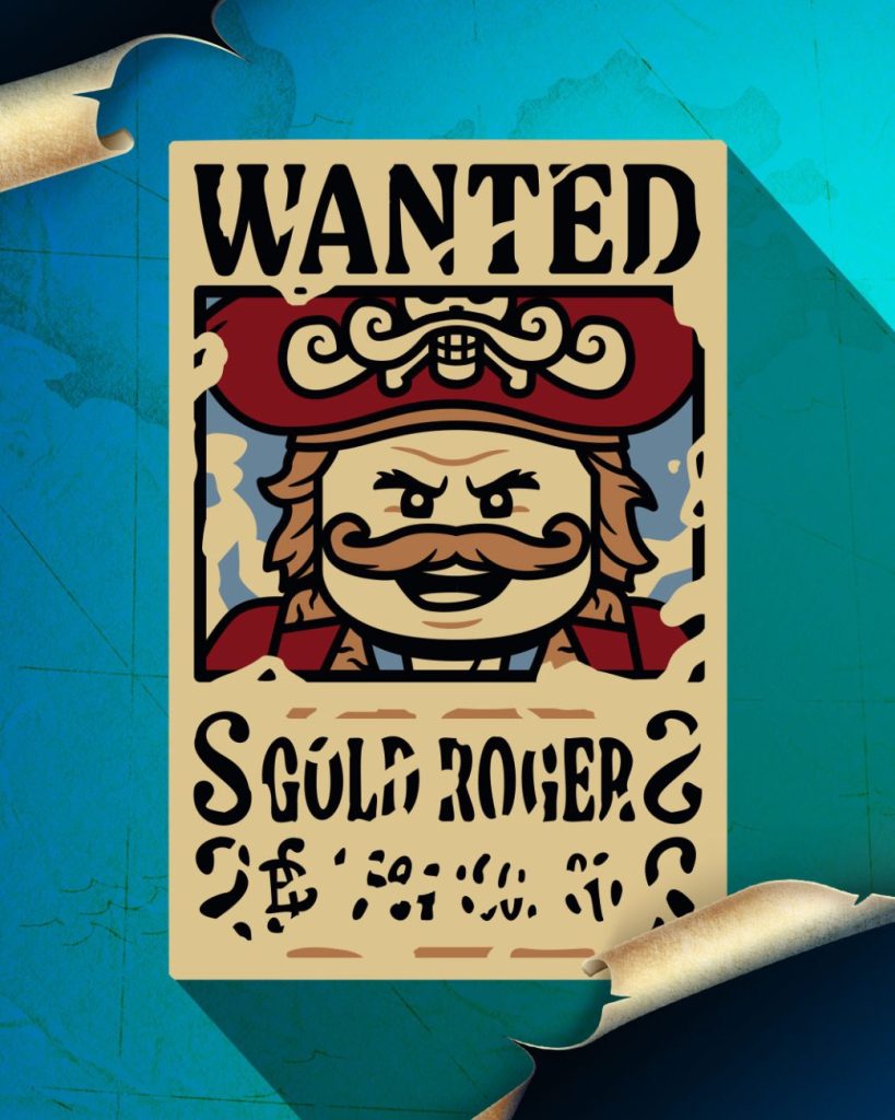 LEGO One Piece Wanted Poster zum Sammeln