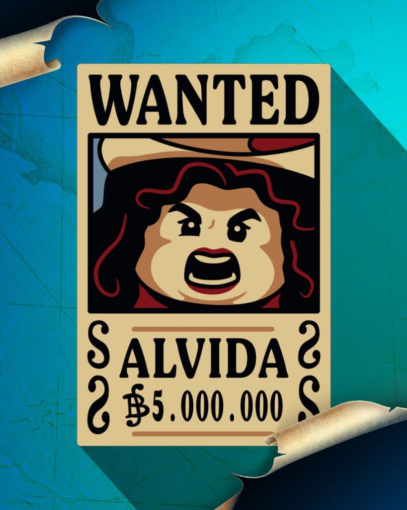 LEGO One Piece Wanted Poster zum Sammeln