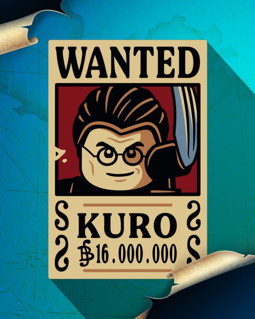 LEGO One Piece Wanted Poster zum Sammeln