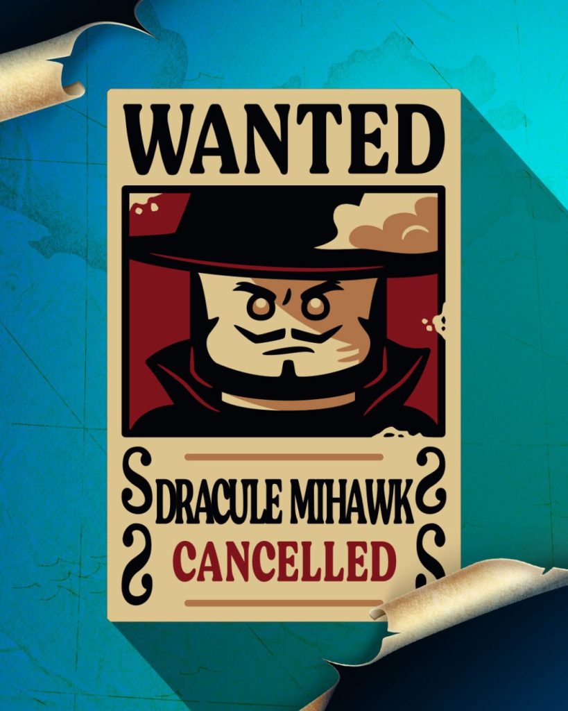 LEGO One Piece Wanted Poster zum Sammeln