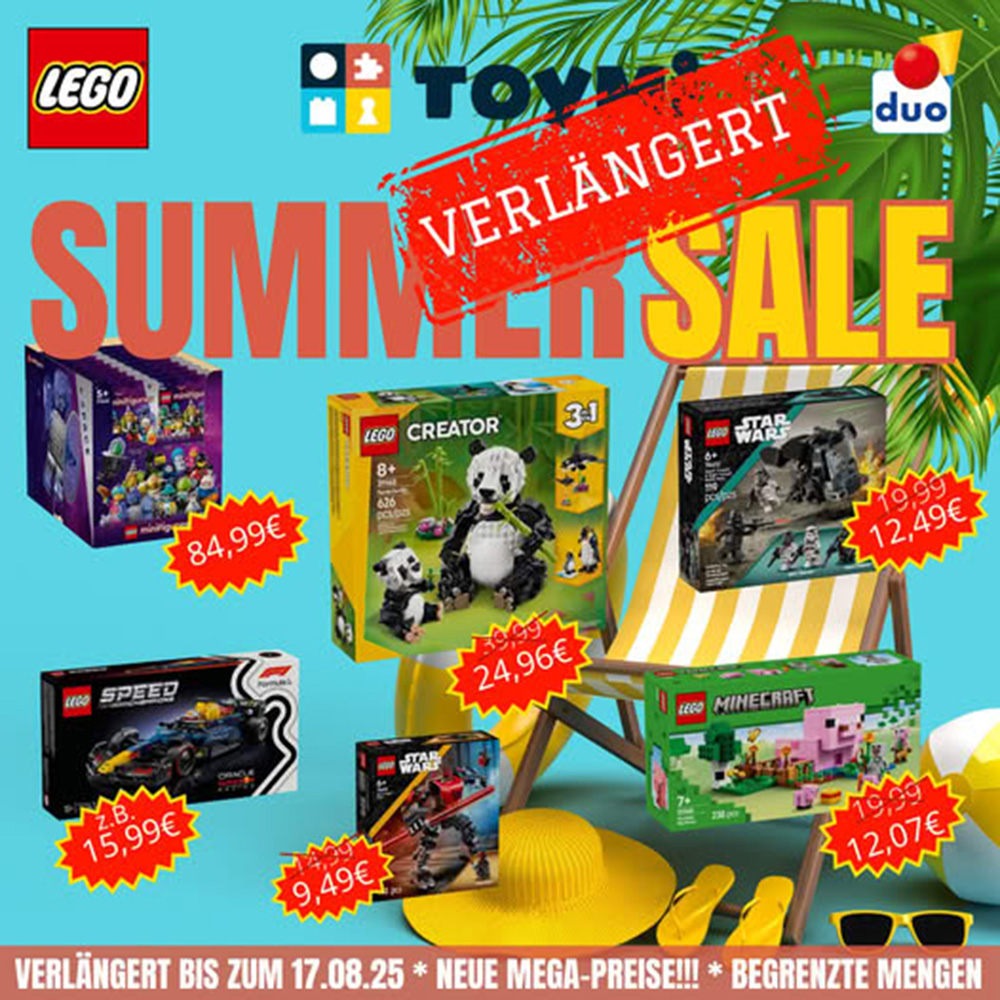 LEGO Summer Sale bei Toymi: Sets mit bis zu 50% Rabatt