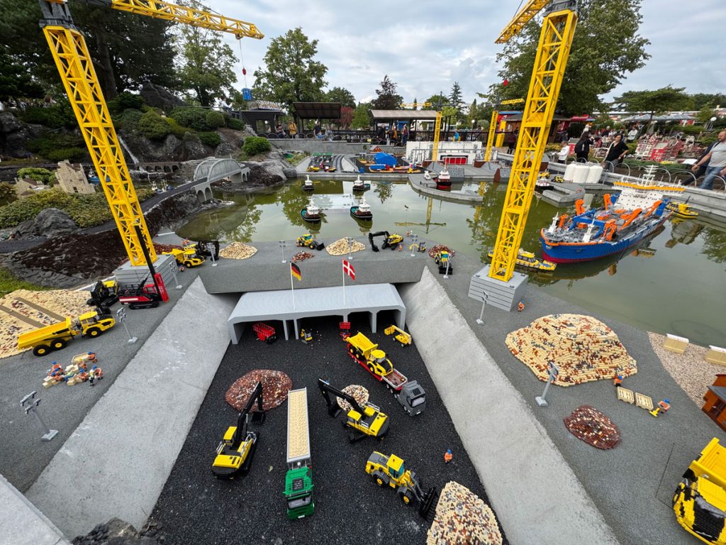 Fehmarnbelt Tunnel Projekt im Miniland
