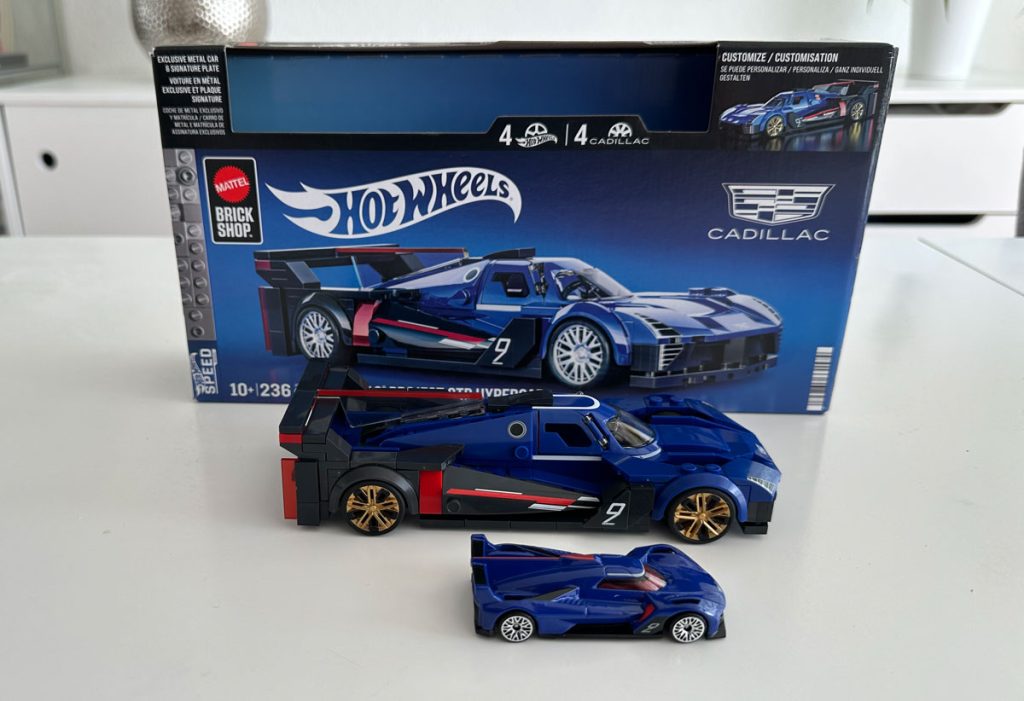 Mattel Brick Shop Hot Wheels Cadillac Project GTP Hypercar im Review (2)