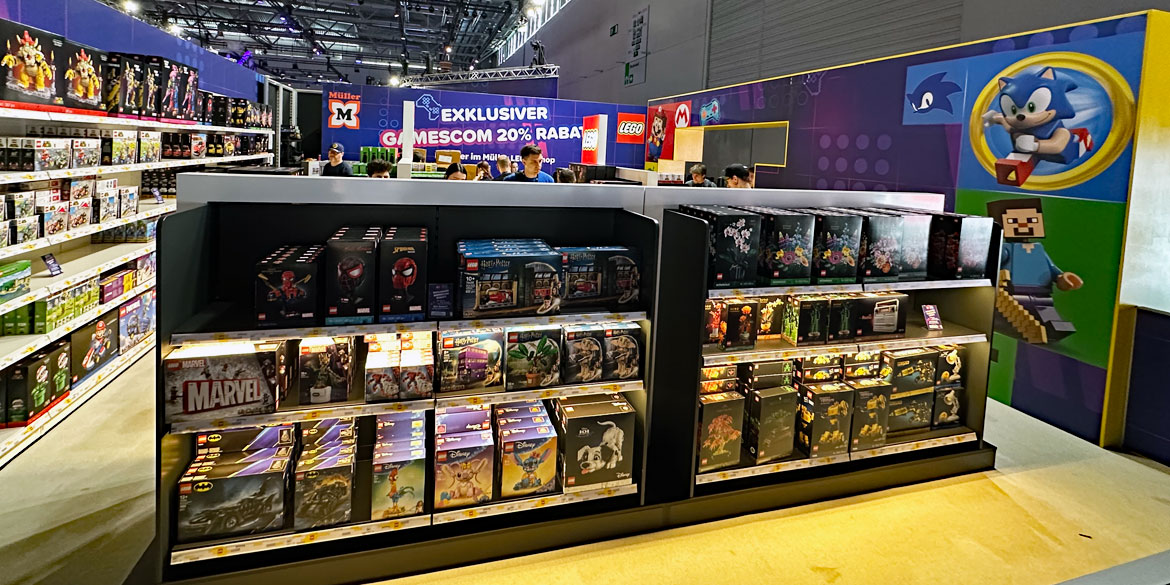 Pop-up-LEGO-Verkauf Gamescom 2025