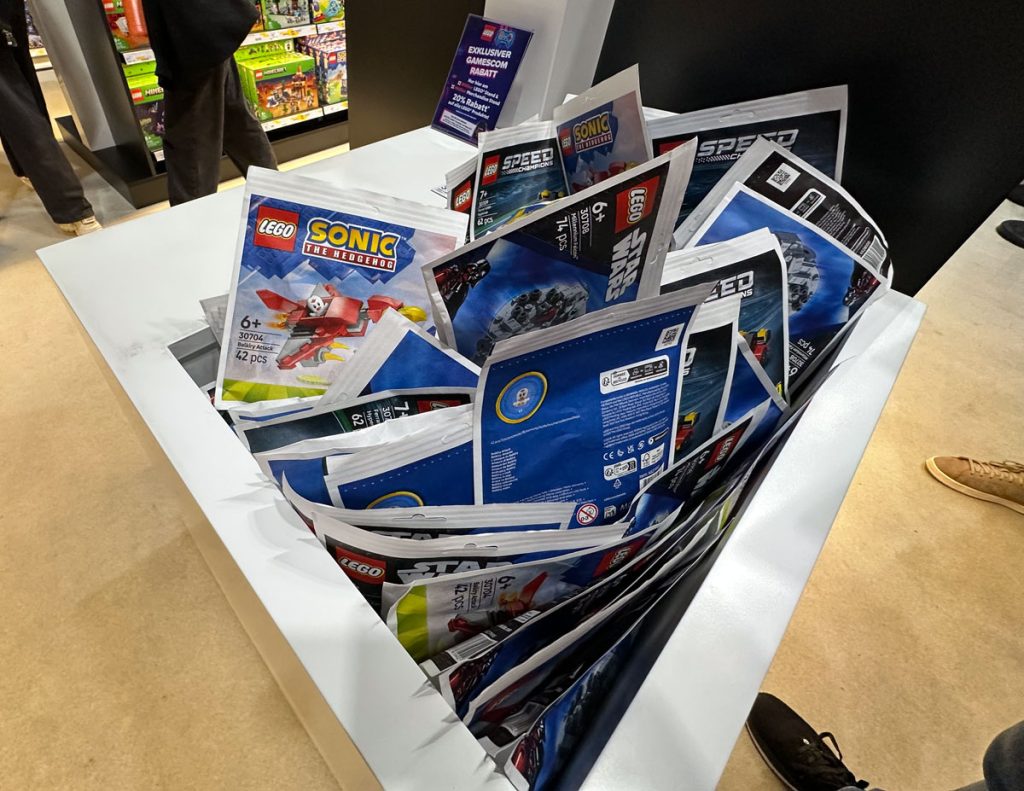 Gamescom: Müller macht pop-up-LEGO-Verkauf mit 20% Rabatt