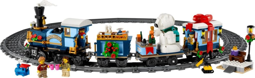 LEGO Icons 10361 Weihnachtsexpress mit 3D-Modell & Family Christmas Tree offiziell vorgestellt!