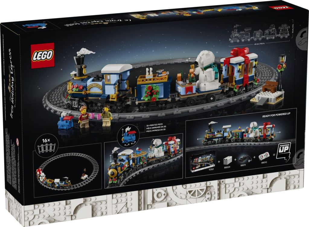 LEGO Icons 10361 Weihnachtsexpress mit 3D-Modell & Family Christmas Tree offiziell vorgestellt!
