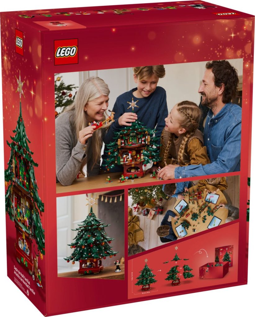 LEGO Icons 10361 Weihnachtsexpress mit 3D-Modell & Family Christmas Tree offiziell vorgestellt!