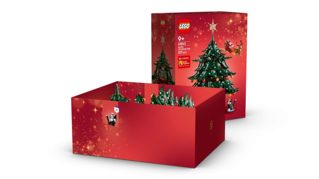 LEGO Icons 10361 Weihnachtsexpress mit 3D-Modell & Family Christmas Tree offiziell vorgestellt!