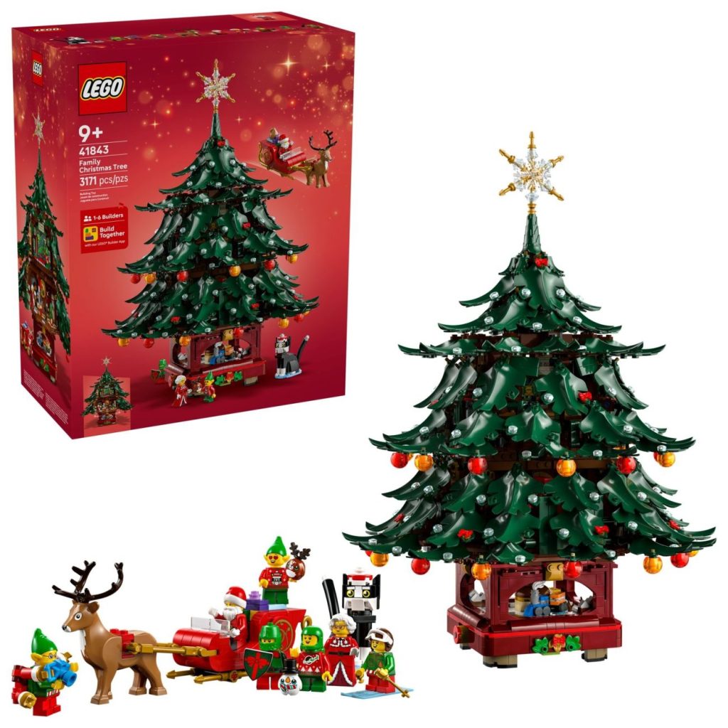 LEGO Icons 10361 Weihnachtsexpress mit 3D-Modell & Family Christmas Tree offiziell vorgestellt!