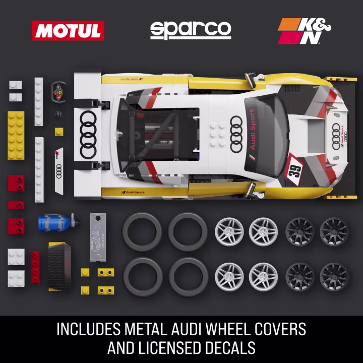 Mattel Brick Shop Hot Wheels: Audi Avant RS2 & Audi R8 LMS ab November erhältlich!