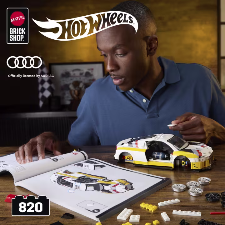 Mattel Brick Shop Hot Wheels: Audi Avant RS2 & Audi R8 LMS ab November erhältlich!