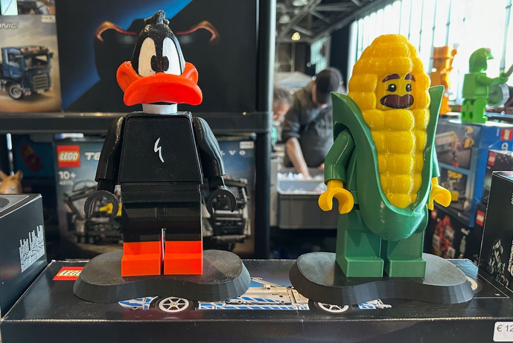 3D‑gedruckten LEGO‑Figuren