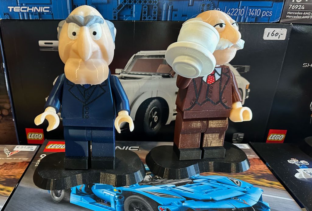 3D‑gedruckten LEGO‑Figuren