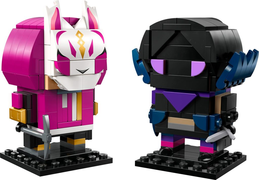 LEGO Fortnite 40884 Drift & Raven Brickheadz 