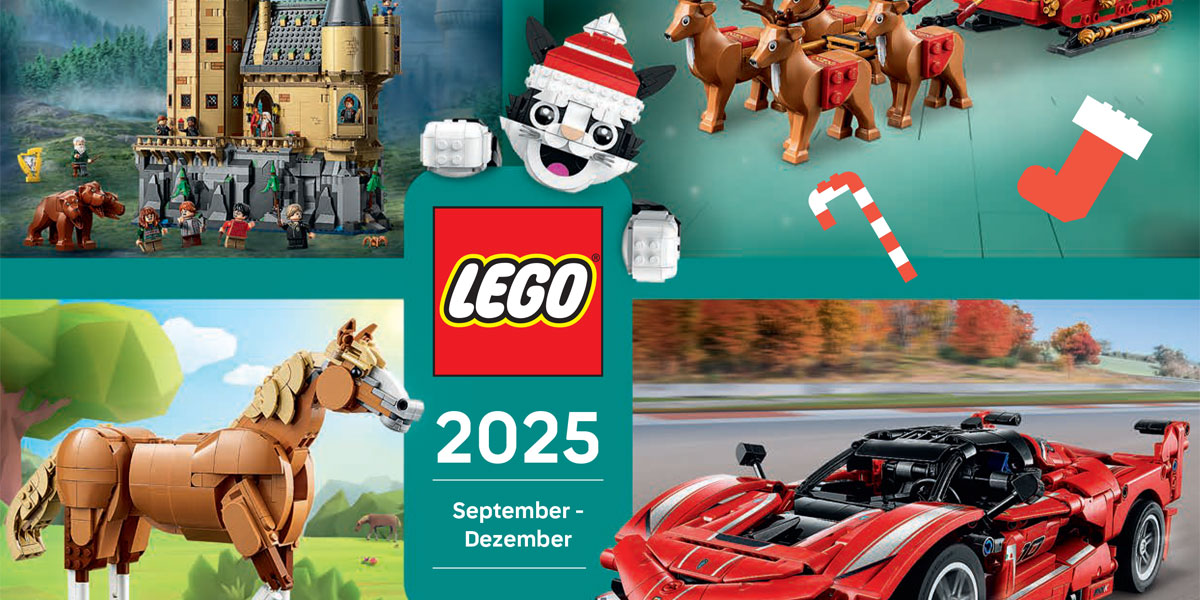 Neuer LEGO Katalog September bis Dezember 2025
