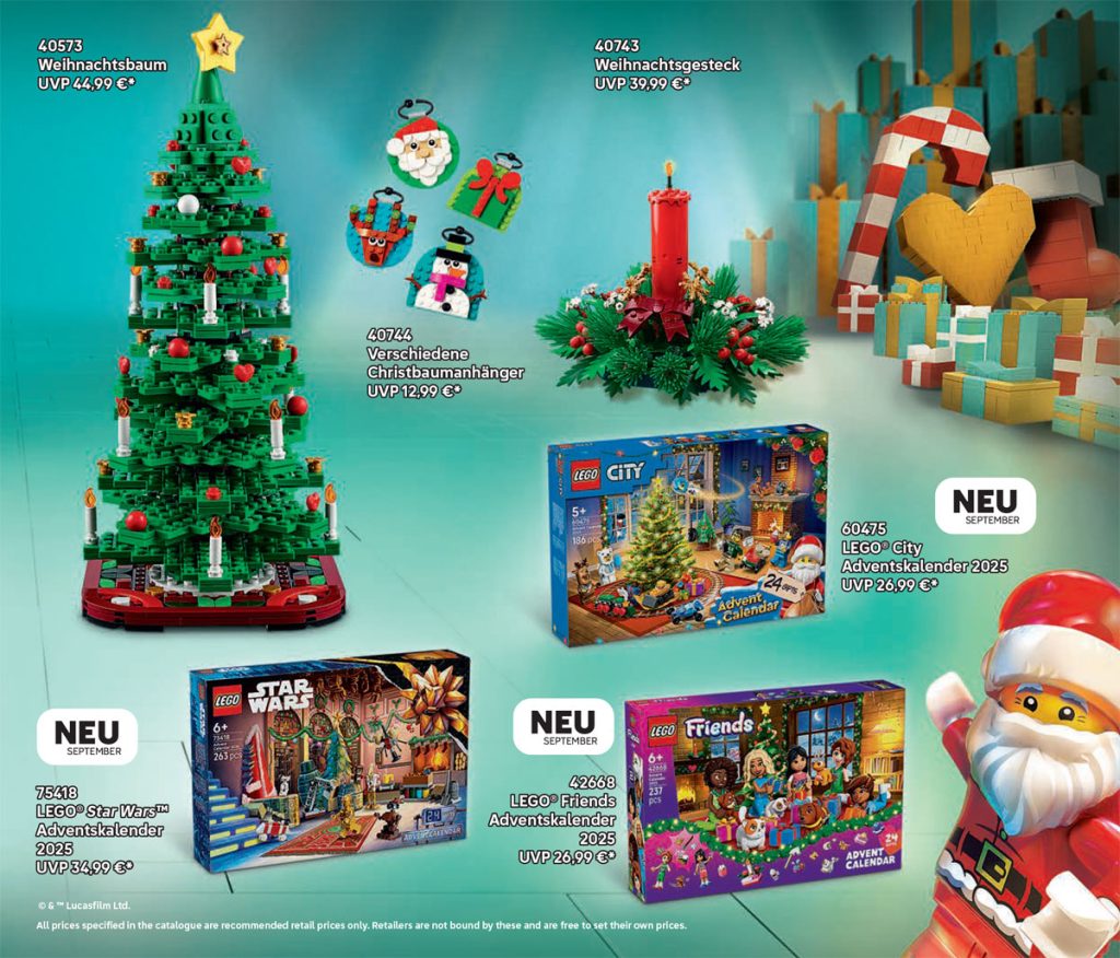 Neuer LEGO Katalog September bis Dezember 2025 ist da