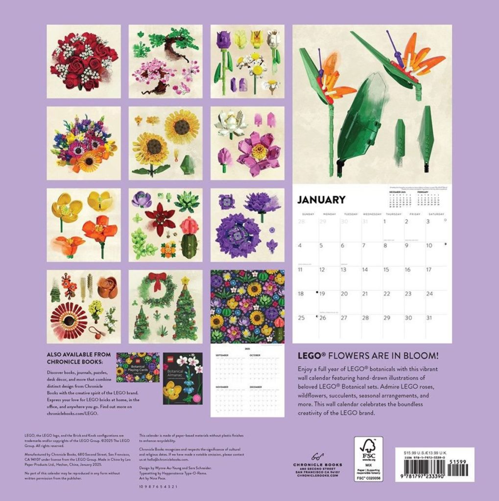 LEGO Wandkalender 2026