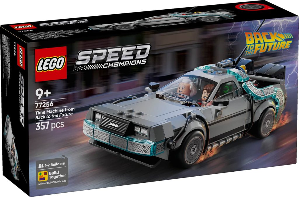 LEGO Speed Champions 77256 Zeitmaschine aus Zurück in die Zukunft offiziell vorgestellt!