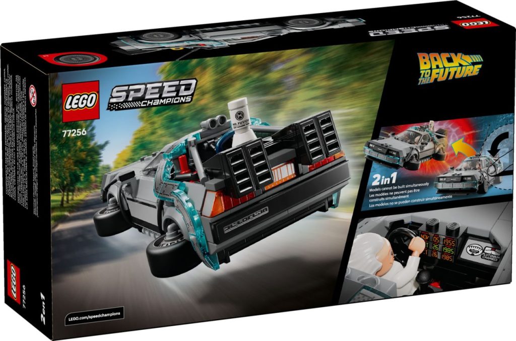 LEGO Speed Champions 77256 Zeitmaschine aus Zurück in die Zukunft offiziell vorgestellt!