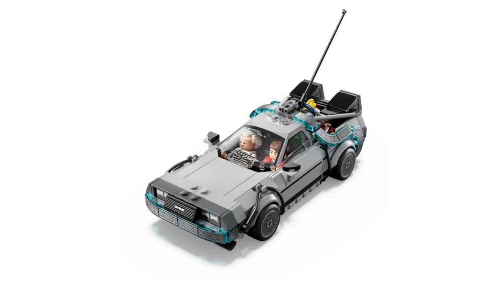 LEGO Speed Champions 77256 Zeitmaschine aus Zurück in die Zukunft offiziell vorgestellt!