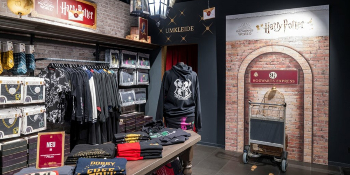 Harry Potter Pop-up Store in Köln
