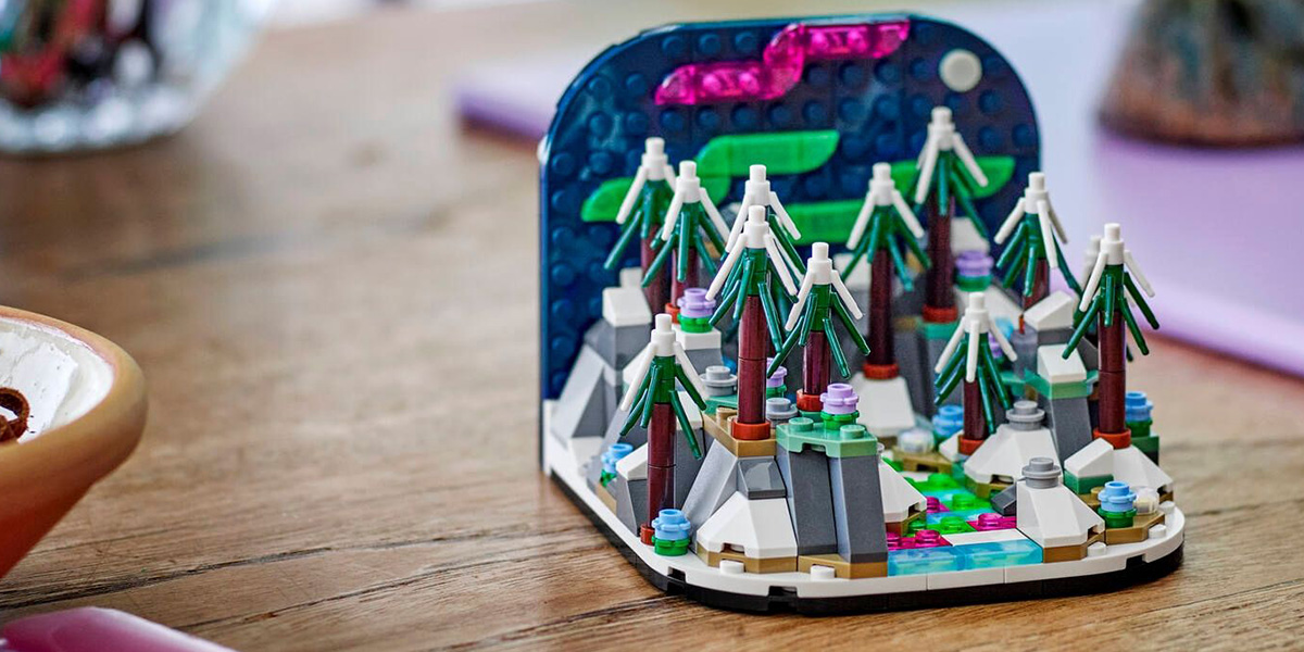 LEGO 40785 Northers Lights Diorama