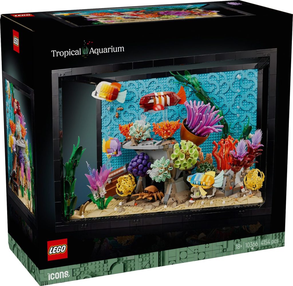 LEGO Icons 10366 Tropisches Aquarium erscheint im November - Alle Bilder und Infos zum Set!