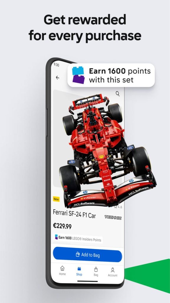 LEGO Insiders App: Shoppen, Punkte sammeln und Prämien einlösen